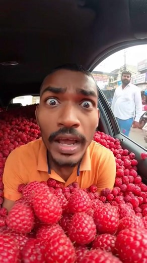 Raspberry Flood in My Car 🤯🍓 | AI Viral Video