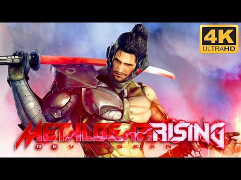 Metal Gear Rising: Revengeance - Jetstream Sam DLC (game movie 2021) [4K, 60fps]