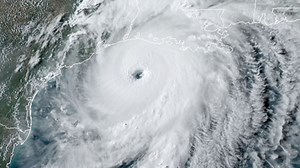 What is the ‘dirty side’ of a tropical storm or hurricane?