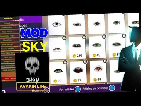 تحميل مود سكاي افاكين لايف اخر تحديث Avakin Life