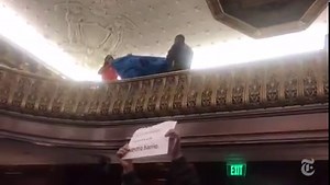 ‘Amazon Has Got to Go,’ Protesters Tell Executives