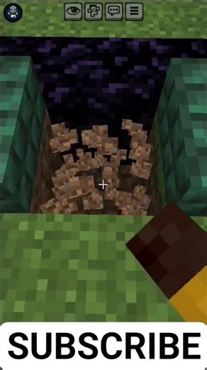 creeper portal in minecraft #shorts #viral #trending #minecraft