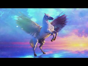 Flying Magical Horse - Animated background Wallpaper Video Loops