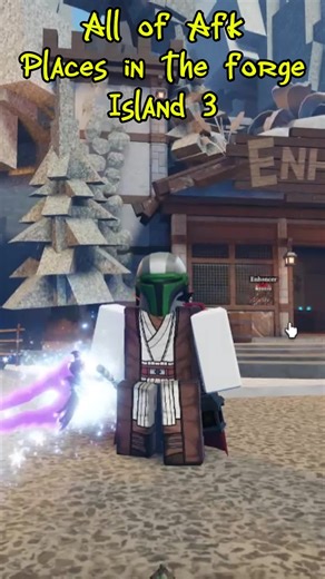 All of the afk areas on the forge in island 3 #theforge #roblox #tutorials #howto #fyp