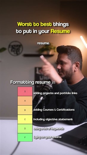 The Resume Tier List Every Job Seeker Needs