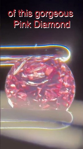 100K Pink Diamond Analysis. #gemology