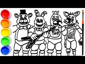 How to draw Five Nights at Freddy's | Five Nights at Freddy's