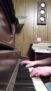 'Watermark' by Enya on an Old Piano
