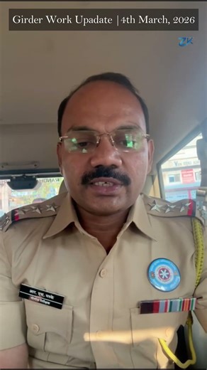 Ghodbunder Road Traffic Rerouted Amid Ongoing Girder Work #jfgr #ghodbunderroad #trafficinstruction