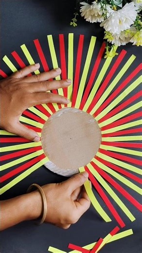 Diy Mirror Wall Hanging/Amazing Wall Hanging ✨ #shorts #youtubeshorts #diy #wallhanging #trending