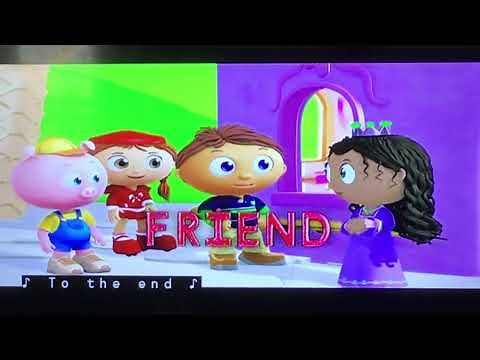 Super Why Song Clip in 4K Vocabulary Vocabulary “FRIEND”