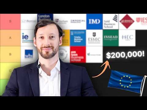 WHAT IS THE BEST BUSINESS SCHOOL IN EUROPE? (TIER LIST 2025)