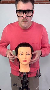 Butterfly / Shag Haircut (easy) ⬇️ Follow me for more tutorials. Here’s one of my most popular haircut tutorials. Section the front from apex to behind the ear. Take horizontal sections from top to bottom. Elevate section straight out from the head shape and cut a line the follows the contour of the frontal ridge (front hairline to apex) elevate subsequent sections up into the first. Repeat on the opposite side. Pivot sections in the back (back to front) from the apex down to the hairline. Eleva