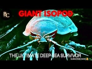 Giant Isopod| The Ultimate Deep-Sea Survivor
