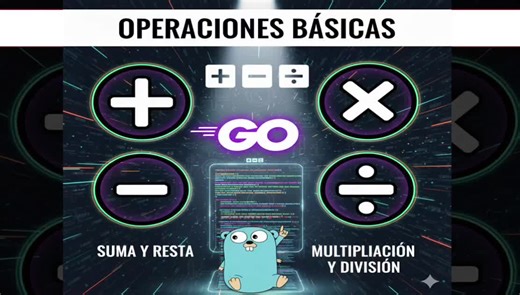 operaciones básicas con go