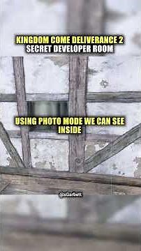 NEW Secret Developer Room Easter Egg Added in Kingdom Come Deliverance 2