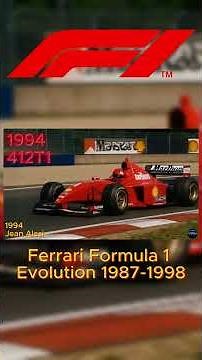 🏎 Ferrari F1 Evolution 1987–1999 | The Rise of Modern Speed