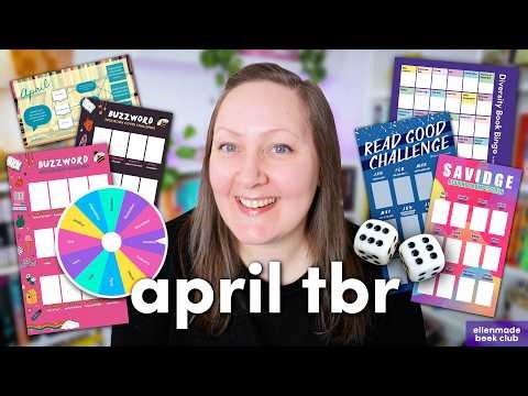 Reading Challenges Pick My APRIL TBR 2026 📚💜