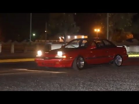 Toyota Corolla Ae92 Coupe burnout