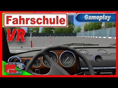 Fahrschule in VR - Lernt für eure Führerschein-Prüfung! City Car Driving [Gameplay][Virtual Reality]