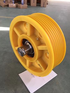 [Hot Item] Nylon Sheave Elevator Pulley Traction System