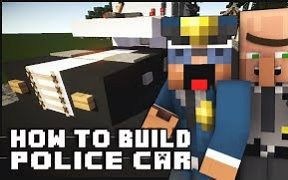 =Minecraft=建筑教程 - Police Car-警车