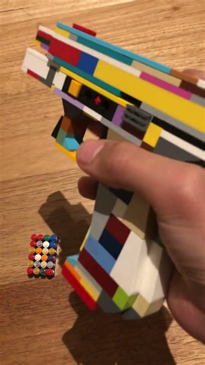 Lego gun (Glock 19) #lego