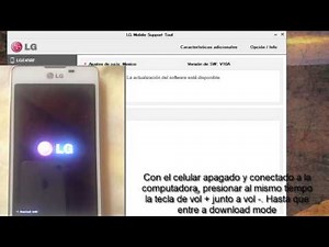 Revivir cualquier LG con LG mobile support tool