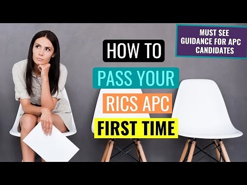 HOW TO PASS THE RICS APC FIRST TIME - WITH FREE DIARY TEMPLATE & RESOURCES