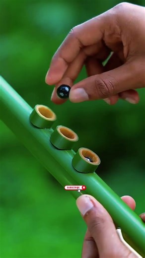 Bamboo Slingshot That Actually Works 🎋 #shorts #craft #survival