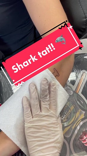 Lil Shark Tattoo by Talented Artist Jayhart777