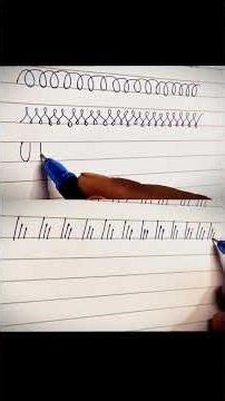 Write Like This for Better Handwriting | handwriting | handwriting practice | improve handwriting