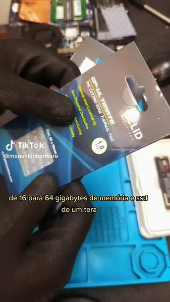 300,00 em 30 minutos fazendo upgrade de notebook gamer ALIENWARE M15R6 #notebookgamer #ferramentasmanuais #hardware #manutencaodenotebooks #manutencao #techtokbrazil
