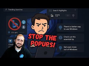 Disable Annoying Windows 11 Pop-Ups & Trending Searches — Do This Now!