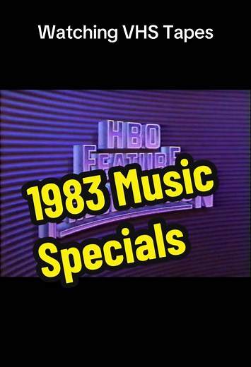 Home Box Office 1983 Music Specials Charlie Brown #vhs #movie #collection