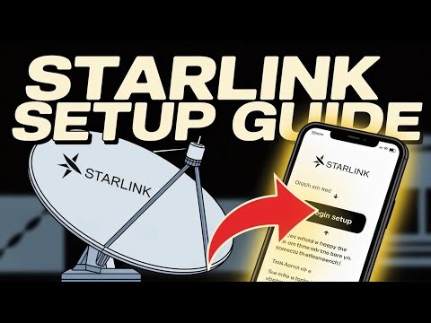 How to setup Starlink internet - Beginner Guide