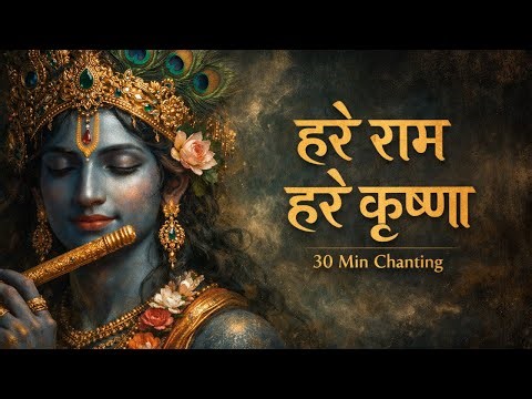 Hare Ram Hare Krishna | 30 Minutes Peaceful Mantra Chanting | Meditation & Bhakti Music | MantraMarg