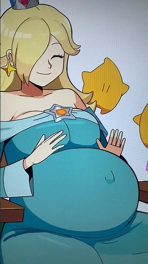 Rosalina pregnant belly ￼