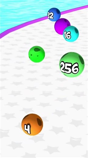 2048 Ball fun race game #ball2048