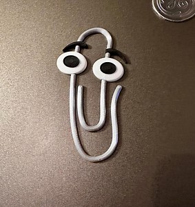 Magnetic 3d-printed Clippy – the Ultimate Retro Companion! - Etsy
