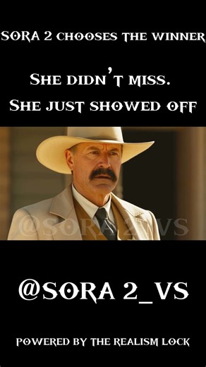 Layla Khalil 🇮🇶 vs Chloe Davis 🇦🇺 | Sora 2 Gunslinger Duel | ONLY SORA 2 KNOWS THE WINNER