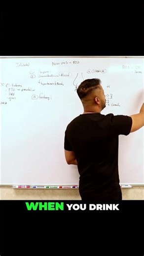 Alcohol's Impact: Brain, GABA, and Withdrawal Explained #shorts