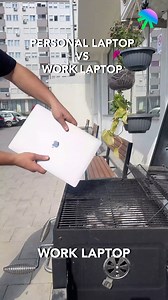 7.9K views · 15 reactions | Personal Laptop vs Work Laptop  | Genius Craft | Facebook