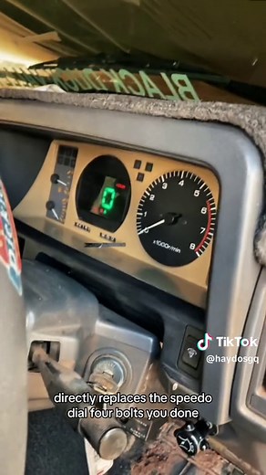 Digital GPS Speedo Installation for GQ Patrol