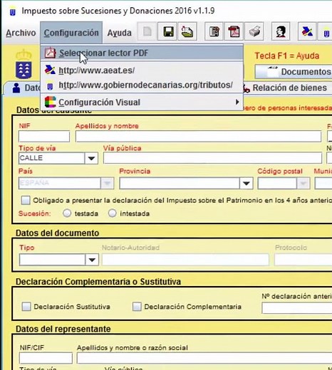 Configurar lector de pdf para modelo 650-660