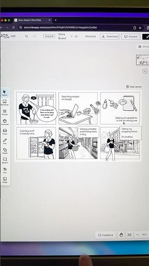 Create stunning storyboards with no drawing skills #storyboard #drawing #productivity
