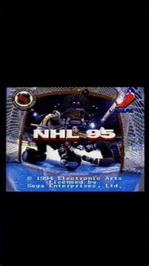 🎮 NHL 95 (Demo Version) – Classic EA Sports Hockey Gameplay [Retro Footage] 🏒