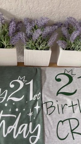 It's My 21st Birthday Shirt, 21st Birthday Crew Shirt, Custom Birthday Group Shirts, Birthday Party Shirts, - Etsy