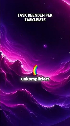 End task via taskbar