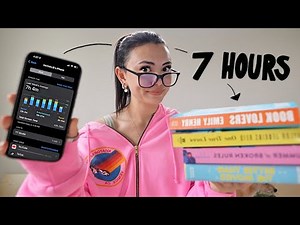 swapping my phone screen time for reading…